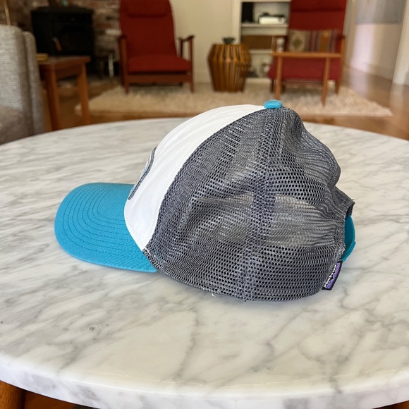 Patagonia Pickup Lines Snap Back Surfer Trucker Hat / Cap - Picture 4 of 9